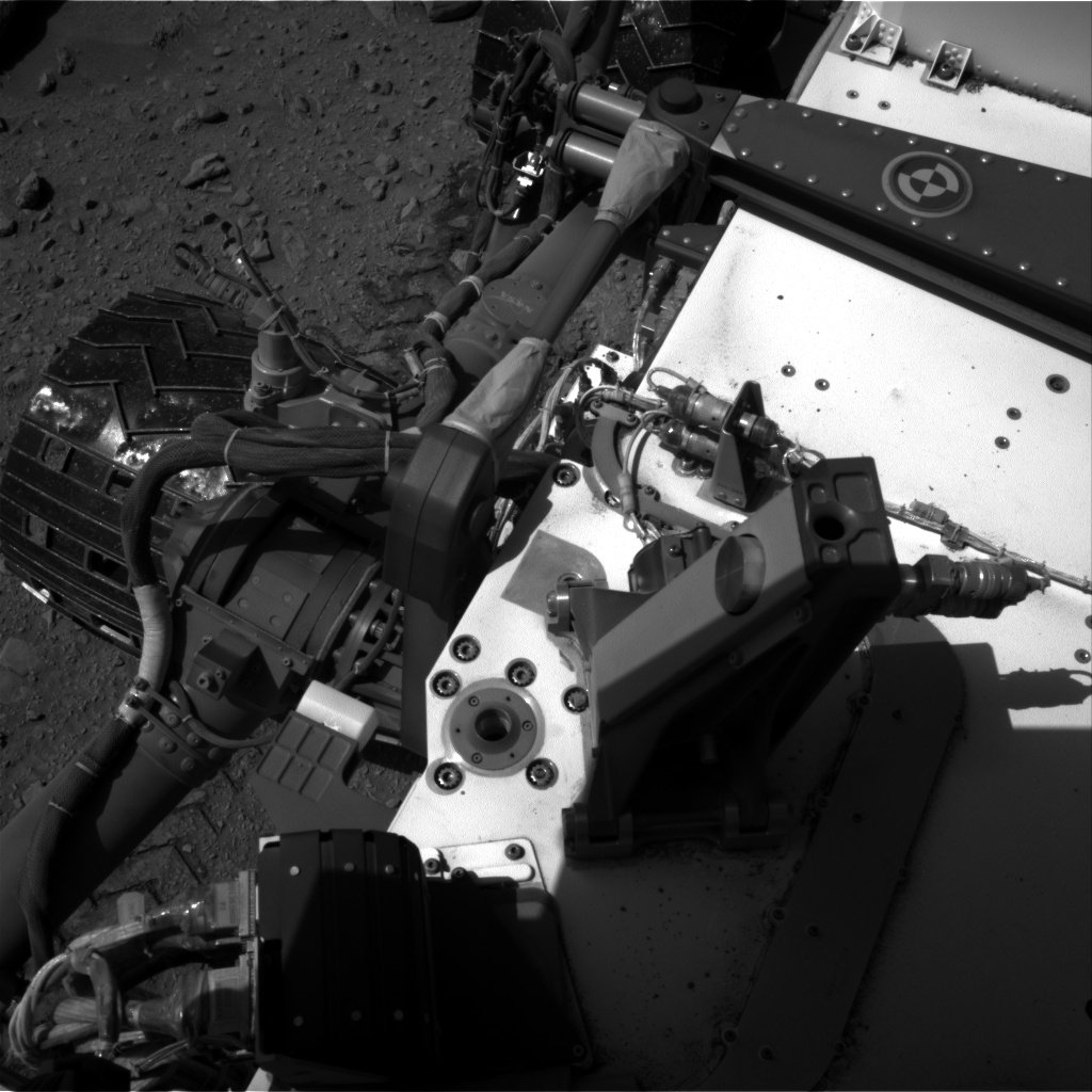Nasa's Mars rover Curiosity acquired this image using its Right Navigation Camera on Sol 519, at drive 1042, site number 25