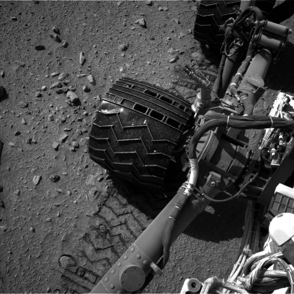 Nasa's Mars rover Curiosity acquired this image using its Left Navigation Camera on Sol 520, at drive 1178, site number 25