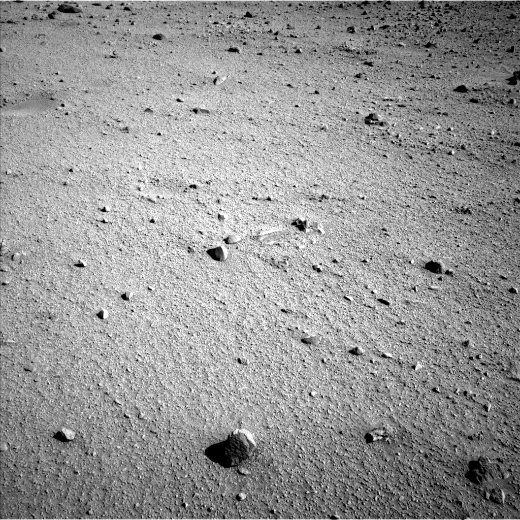 Nasa's Mars rover Curiosity acquired this image using its Left Navigation Camera on Sol 520, at drive 1202, site number 25