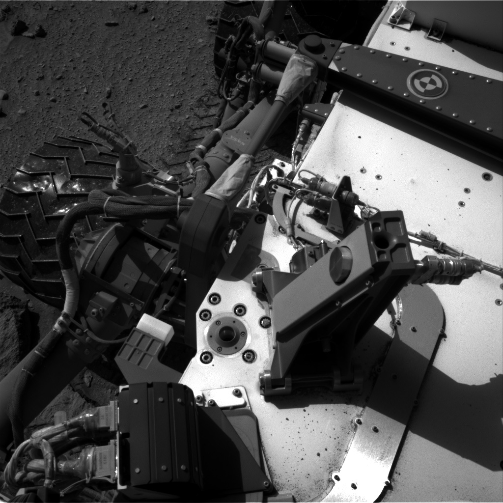 Nasa's Mars rover Curiosity acquired this image using its Right Navigation Camera on Sol 520, at drive 1154, site number 25