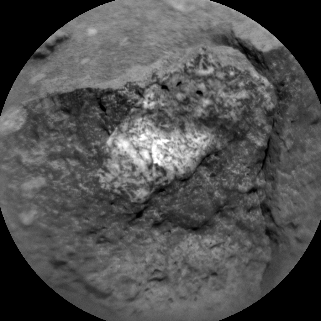 Nasa's Mars rover Curiosity acquired this image using its Chemistry & Camera (ChemCam) on Sol 520, at drive 1070, site number 25