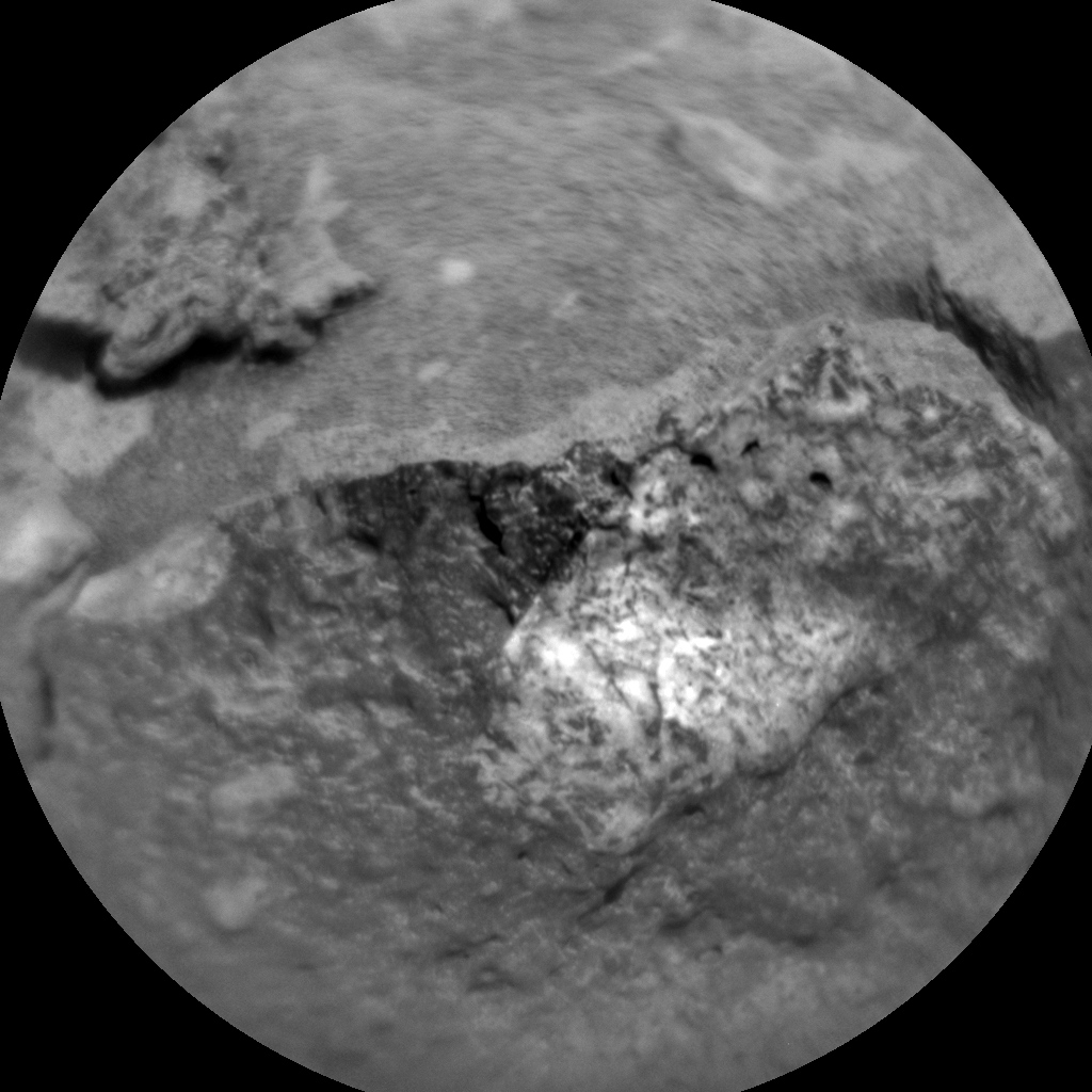 Nasa's Mars rover Curiosity acquired this image using its Chemistry & Camera (ChemCam) on Sol 520, at drive 1070, site number 25
