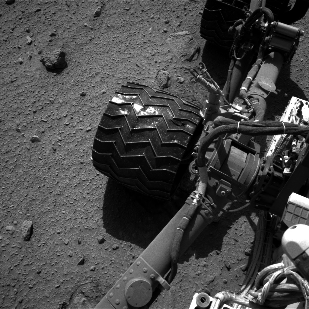 Nasa's Mars rover Curiosity acquired this image using its Left Navigation Camera on Sol 521, at drive 1292, site number 25