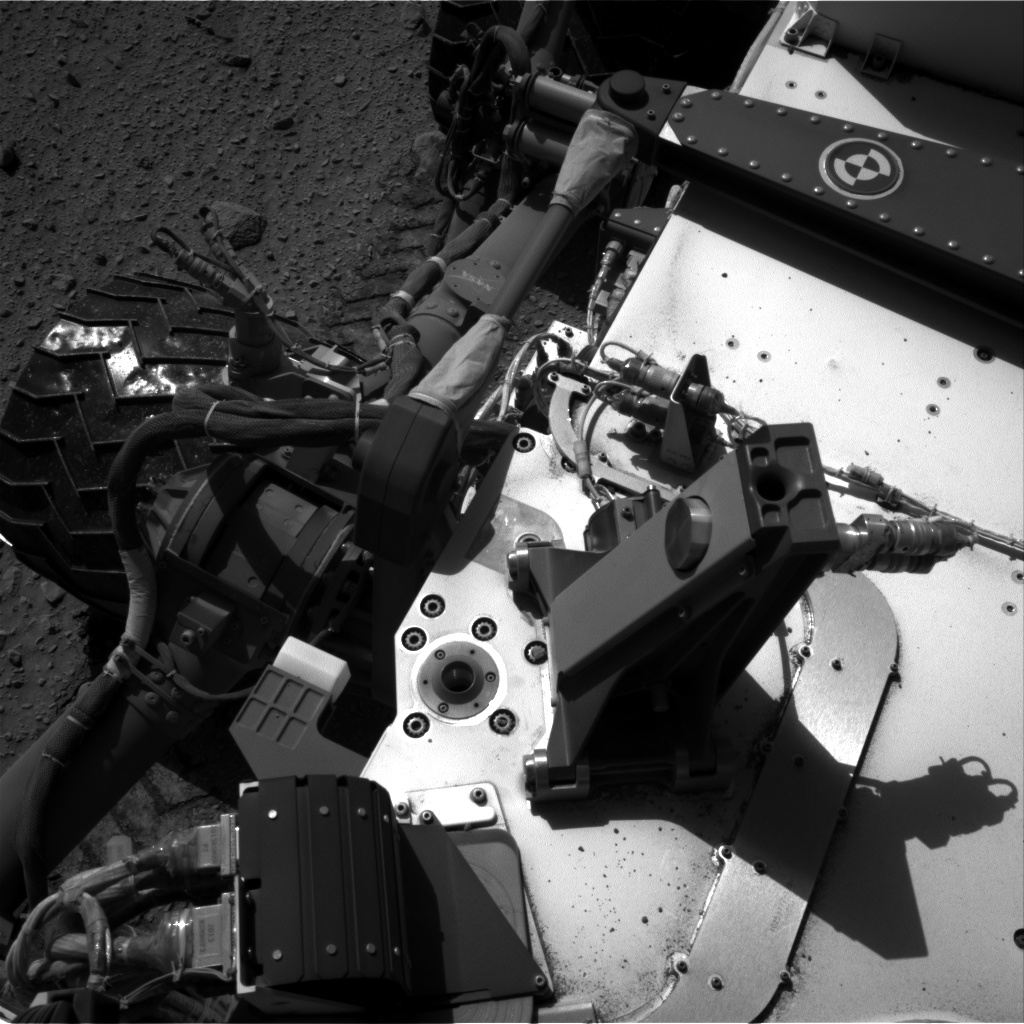 Nasa's Mars rover Curiosity acquired this image using its Right Navigation Camera on Sol 521, at drive 1274, site number 25