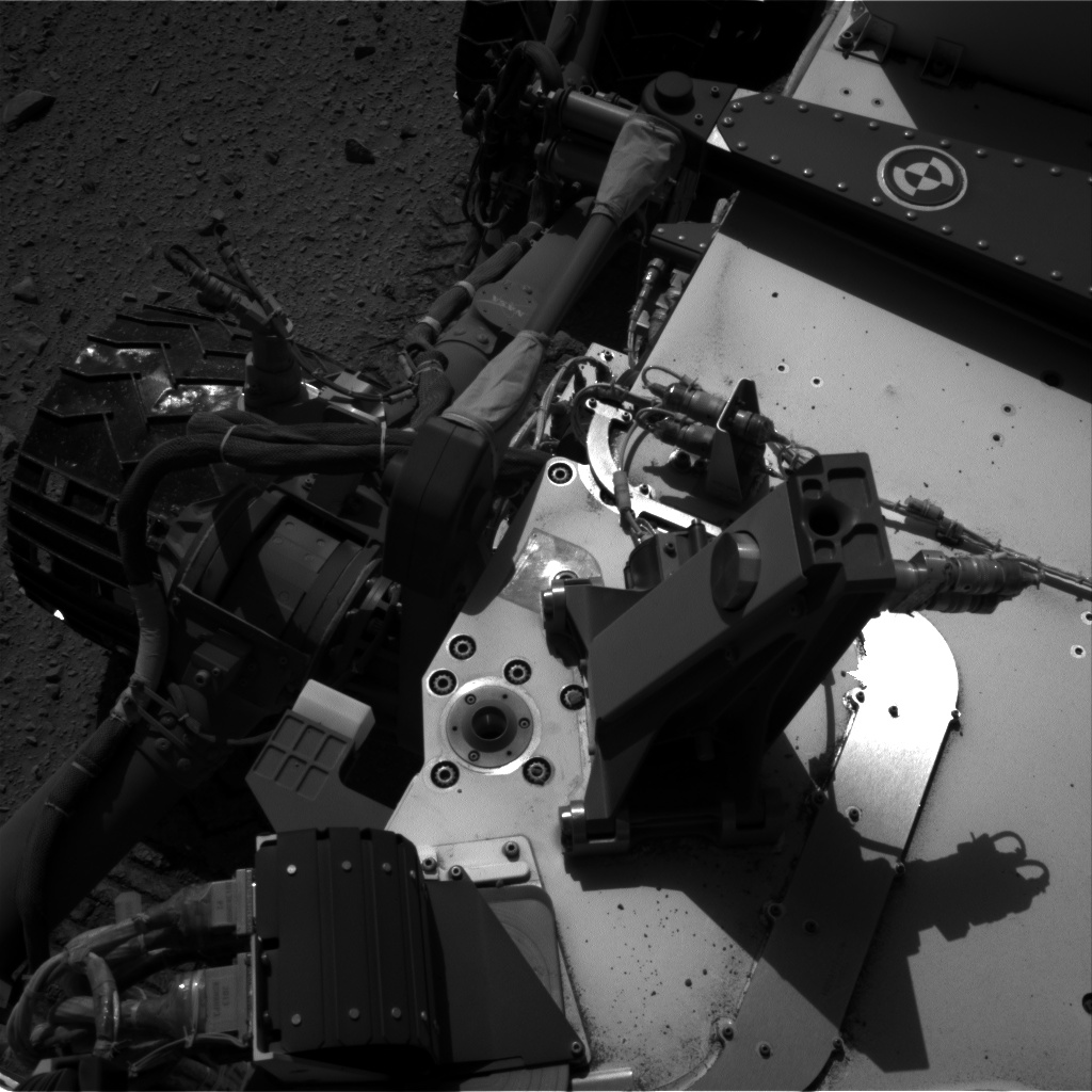 Nasa's Mars rover Curiosity acquired this image using its Right Navigation Camera on Sol 521, at drive 1286, site number 25