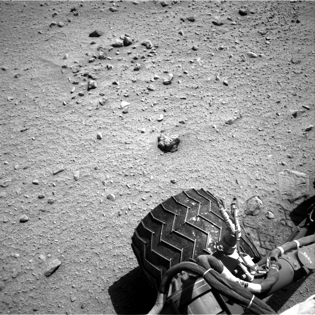 Nasa's Mars rover Curiosity acquired this image using its Right Navigation Camera on Sol 522, at drive 1296, site number 25