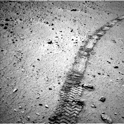 Nasa's Mars rover Curiosity acquired this image using its Left Navigation Camera on Sol 524, at drive 1306, site number 25