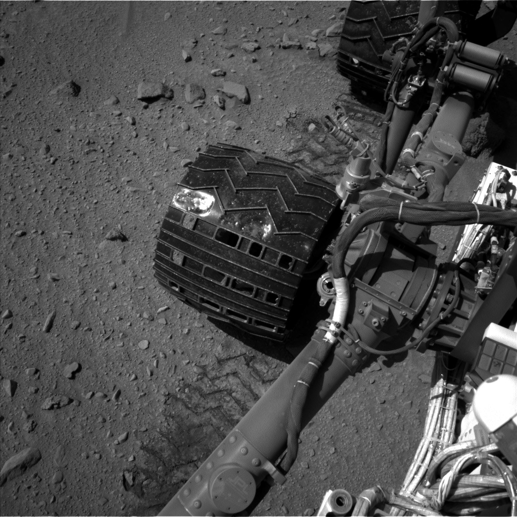 Nasa's Mars rover Curiosity acquired this image using its Left Navigation Camera on Sol 524, at drive 1342, site number 25