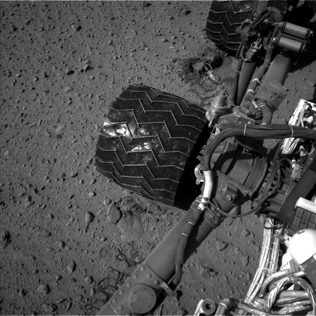 Nasa's Mars rover Curiosity acquired this image using its Left Navigation Camera on Sol 524, at drive 1420, site number 25