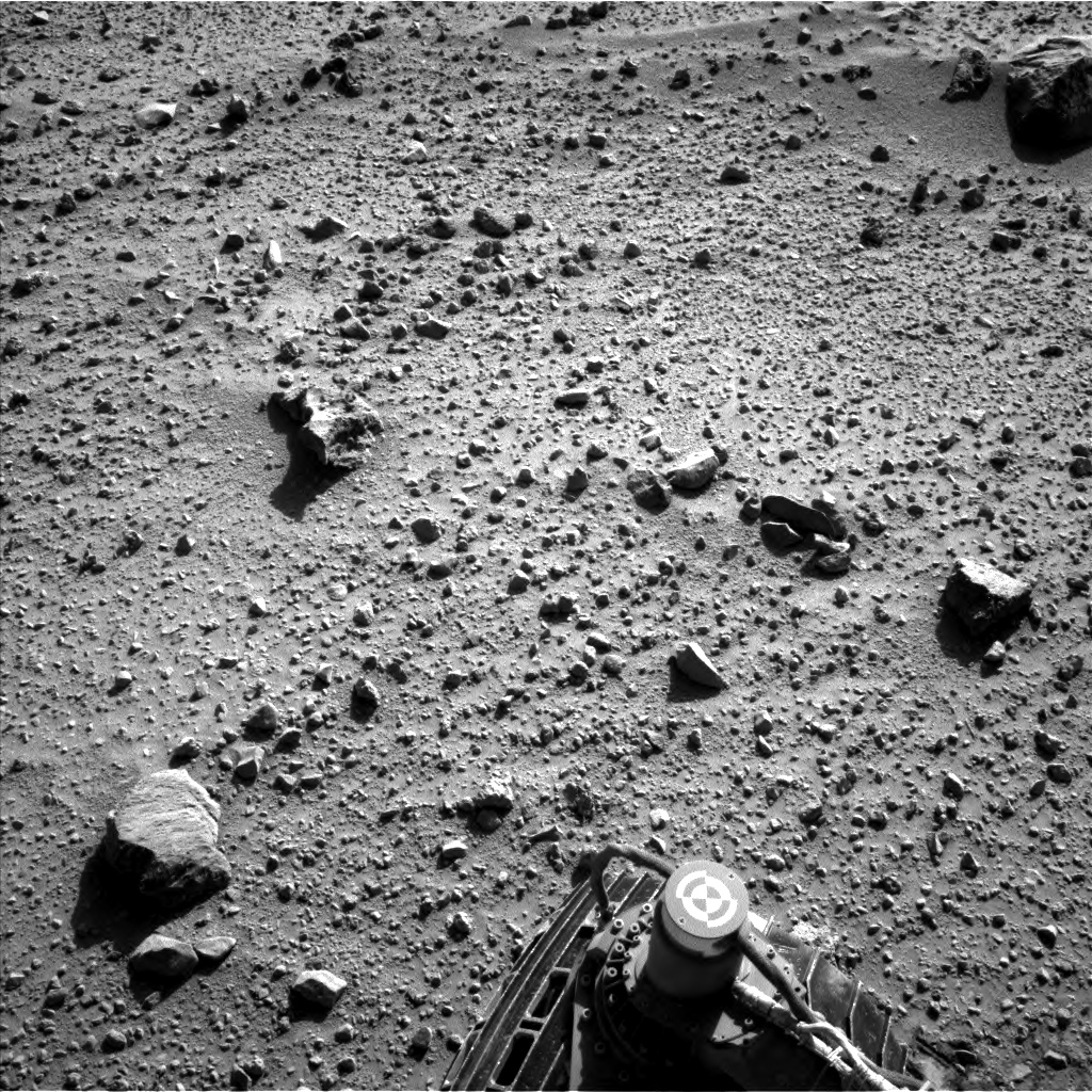 Nasa's Mars rover Curiosity acquired this image using its Left Navigation Camera on Sol 524, at drive 1496, site number 25