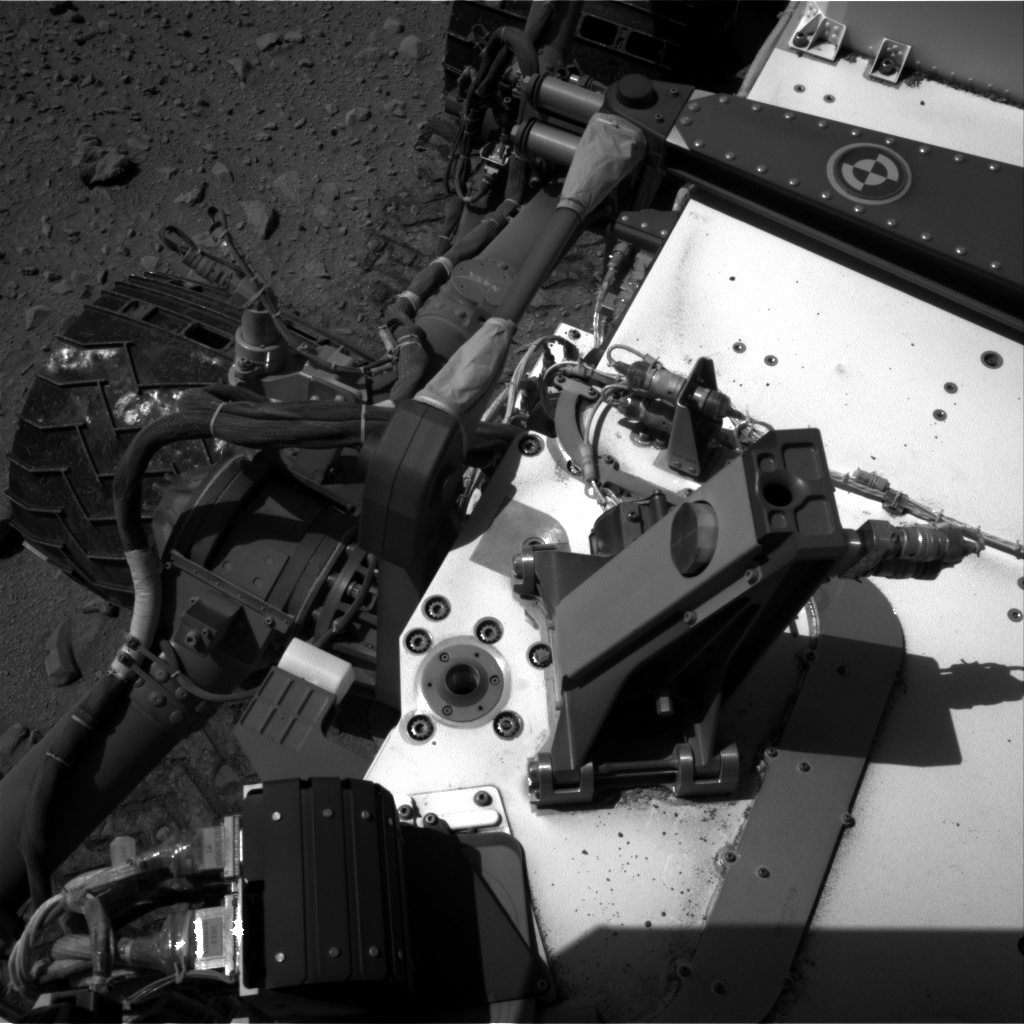 Nasa's Mars rover Curiosity acquired this image using its Right Navigation Camera on Sol 524, at drive 1330, site number 25