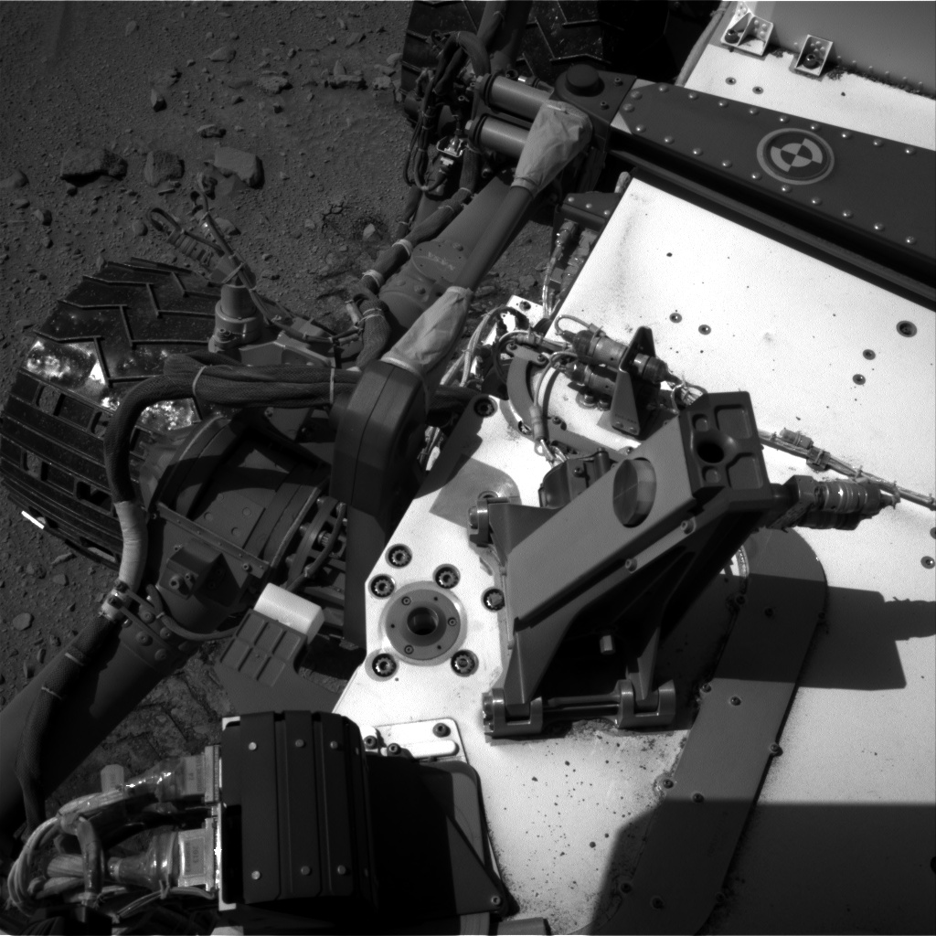 Nasa's Mars rover Curiosity acquired this image using its Right Navigation Camera on Sol 524, at drive 1342, site number 25
