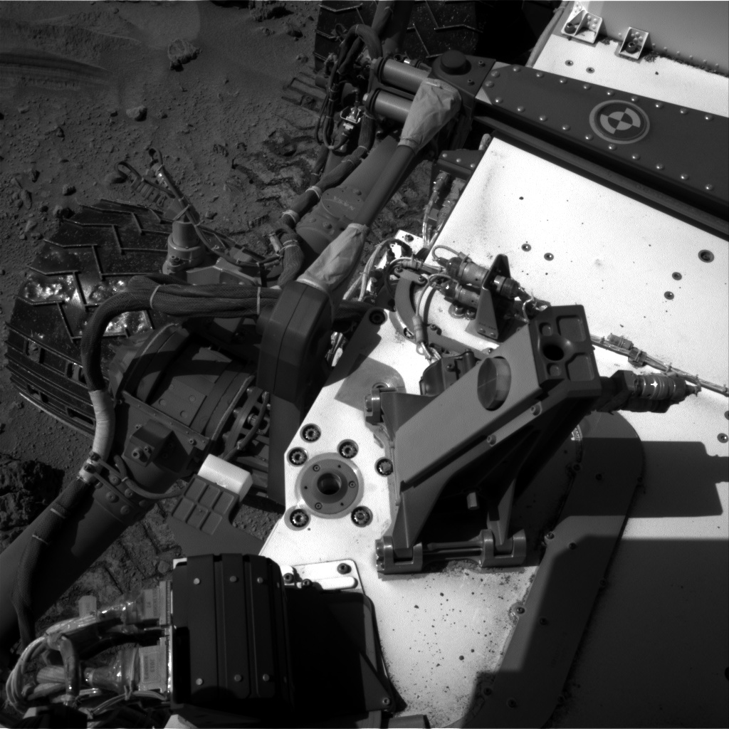 Nasa's Mars rover Curiosity acquired this image using its Right Navigation Camera on Sol 524, at drive 1384, site number 25