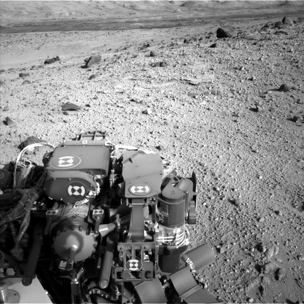 Nasa's Mars rover Curiosity acquired this image using its Left Navigation Camera on Sol 526, at drive 1638, site number 25
