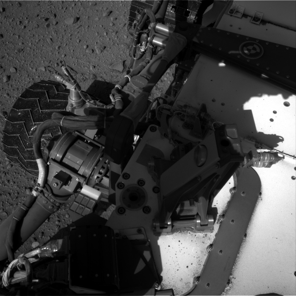 Nasa's Mars rover Curiosity acquired this image using its Right Navigation Camera on Sol 526, at drive 1586, site number 25