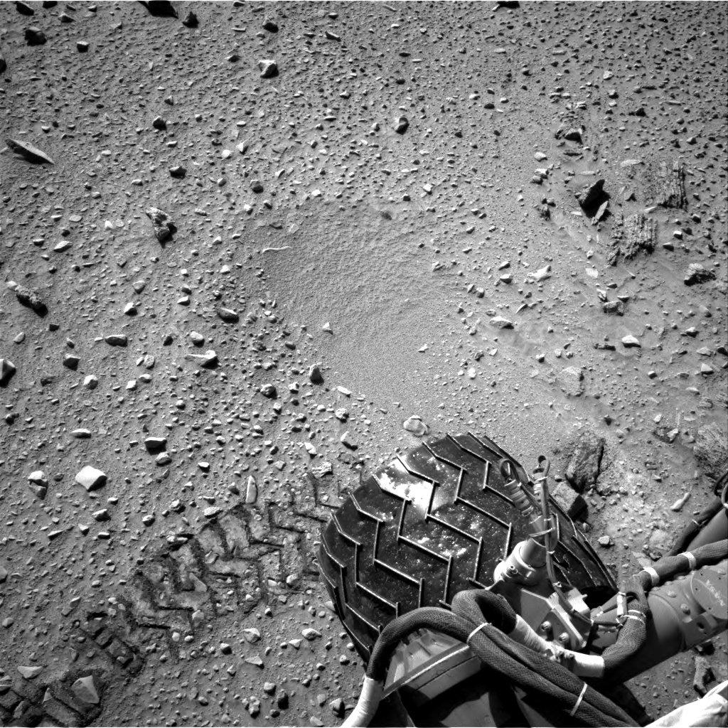 Nasa's Mars rover Curiosity acquired this image using its Right Navigation Camera on Sol 526, at drive 1638, site number 25