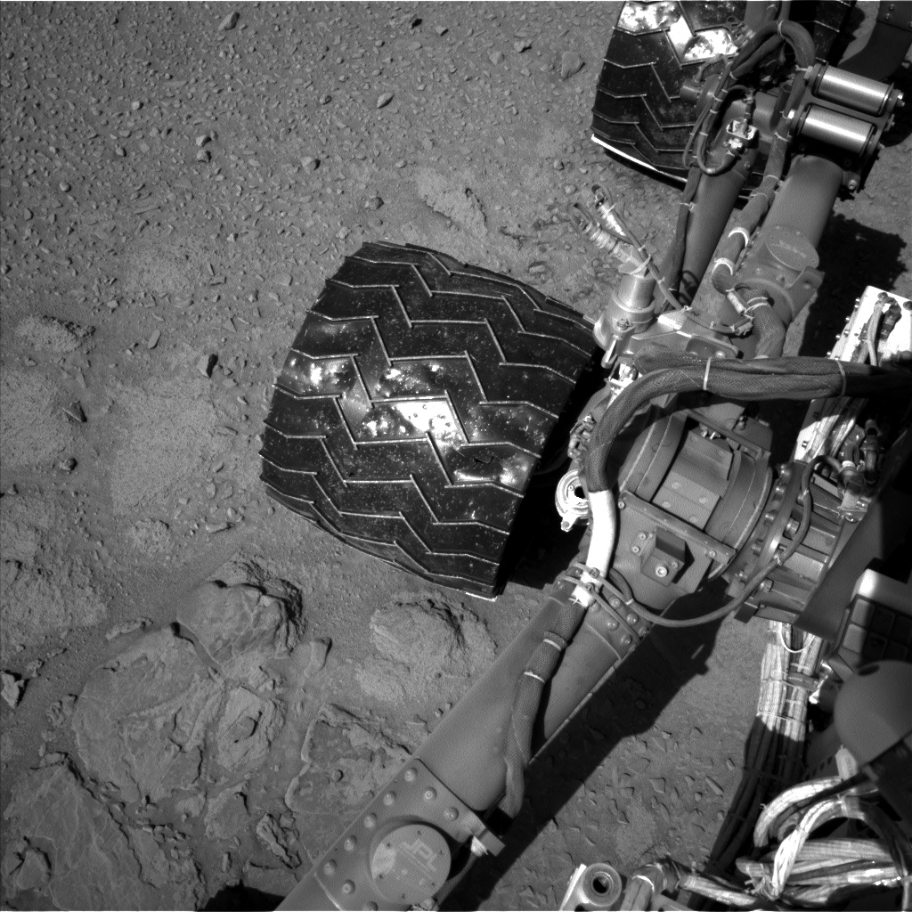 Nasa's Mars rover Curiosity acquired this image using its Left Navigation Camera on Sol 527, at drive 1788, site number 25