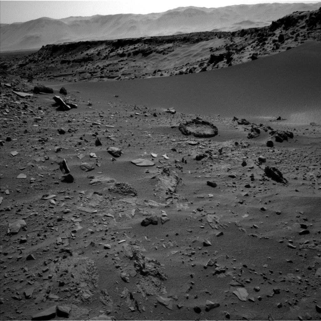 Nasa's Mars rover Curiosity acquired this image using its Left Navigation Camera on Sol 527, at drive 0, site number 26