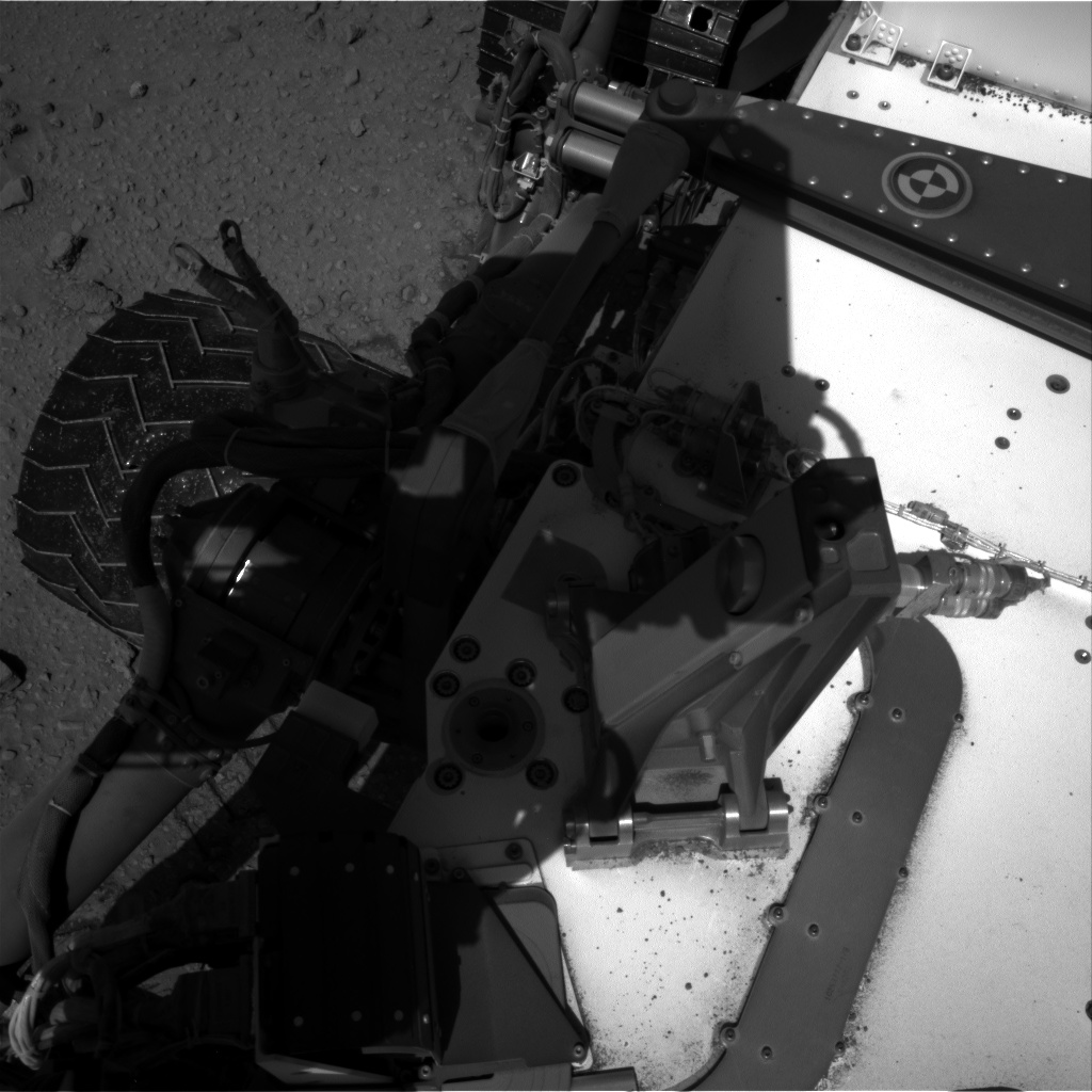 Nasa's Mars rover Curiosity acquired this image using its Right Navigation Camera on Sol 527, at drive 1716, site number 25