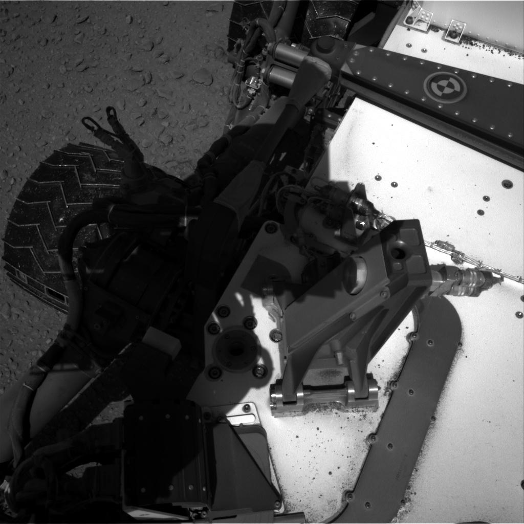 Nasa's Mars rover Curiosity acquired this image using its Right Navigation Camera on Sol 527, at drive 1734, site number 25