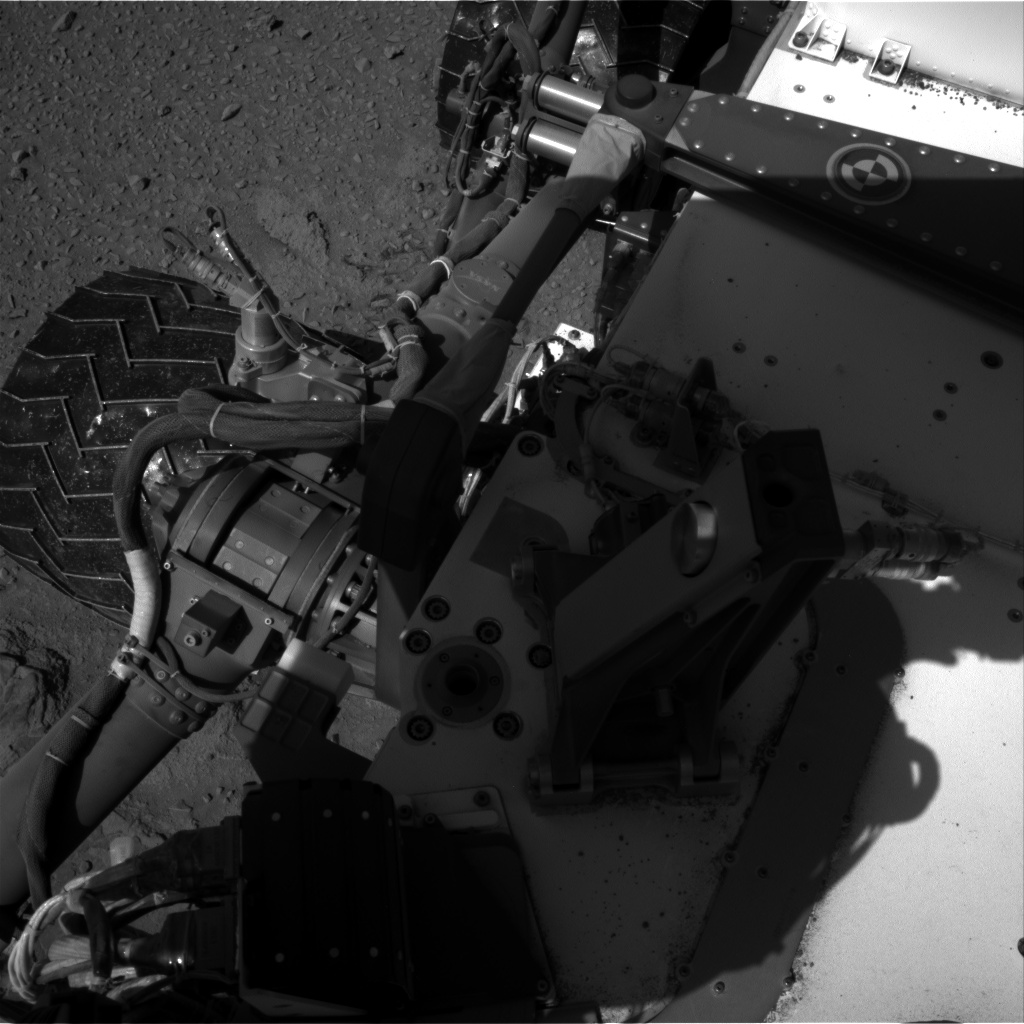 Nasa's Mars rover Curiosity acquired this image using its Right Navigation Camera on Sol 527, at drive 1788, site number 25
