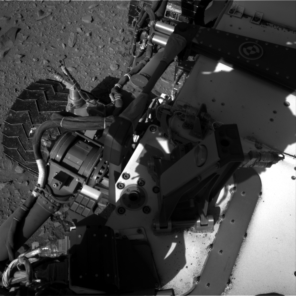 Nasa's Mars rover Curiosity acquired this image using its Right Navigation Camera on Sol 527, at drive 1860, site number 25