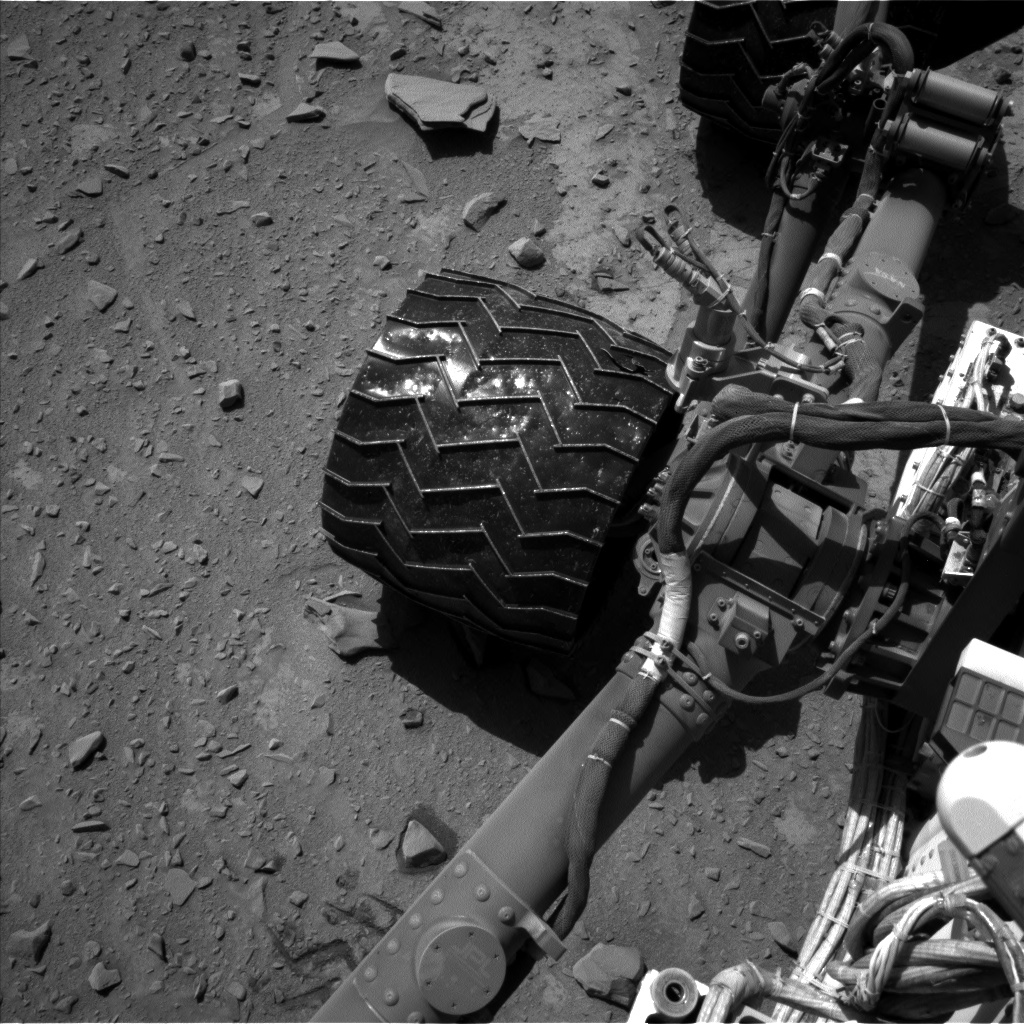 Nasa's Mars rover Curiosity acquired this image using its Left Navigation Camera on Sol 528, at drive 18, site number 26