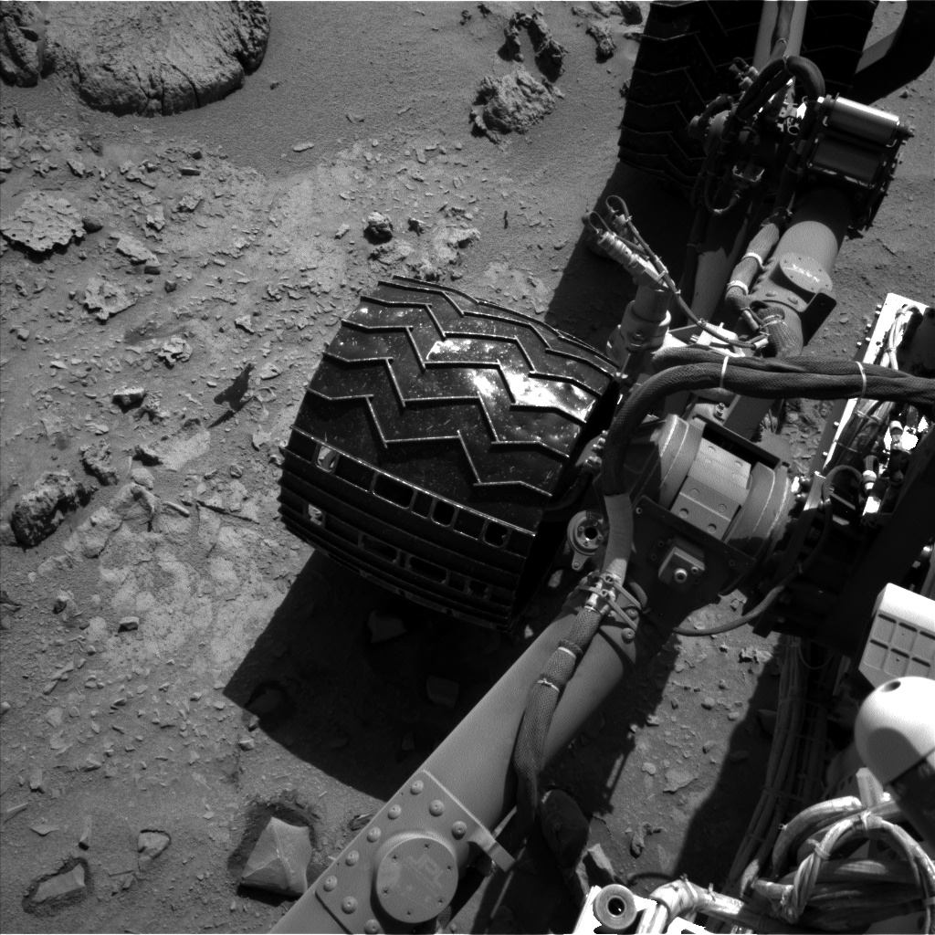Nasa's Mars rover Curiosity acquired this image using its Left Navigation Camera on Sol 528, at drive 114, site number 26