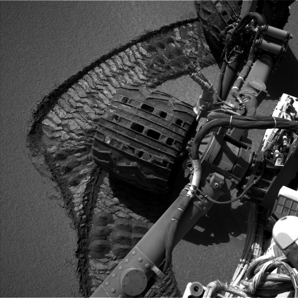 Nasa's Mars rover Curiosity acquired this image using its Left Navigation Camera on Sol 528, at drive 150, site number 26