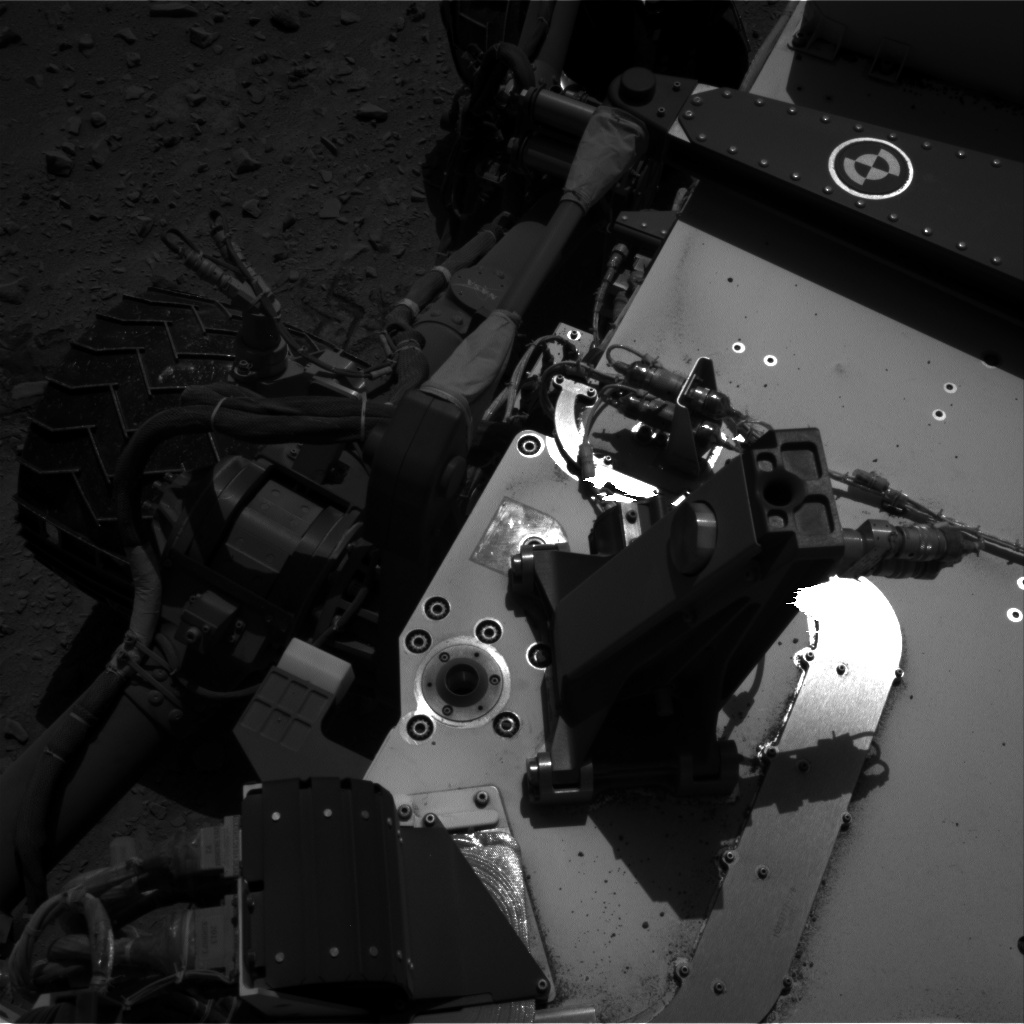 Nasa's Mars rover Curiosity acquired this image using its Right Navigation Camera on Sol 528, at drive 24, site number 26