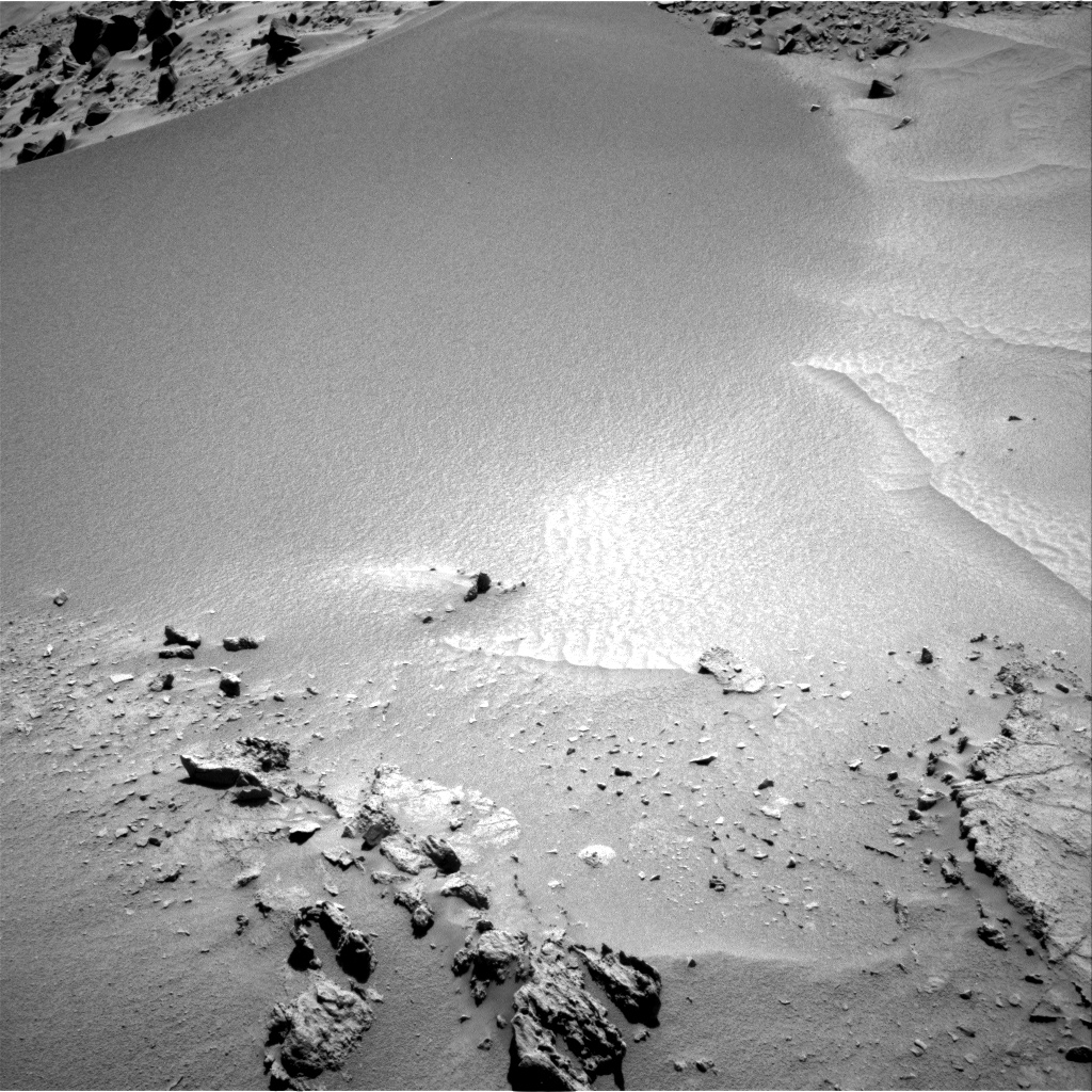 Nasa's Mars rover Curiosity acquired this image using its Right Navigation Camera on Sol 528, at drive 84, site number 26