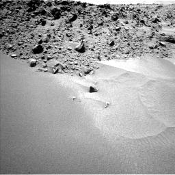 Nasa's Mars rover Curiosity acquired this image using its Left Navigation Camera on Sol 532, at drive 190, site number 26