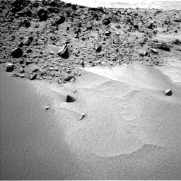 Nasa's Mars rover Curiosity acquired this image using its Left Navigation Camera on Sol 532, at drive 202, site number 26