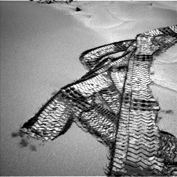 Nasa's Mars rover Curiosity acquired this image using its Left Navigation Camera on Sol 533, at drive 250, site number 26