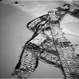 Nasa's Mars rover Curiosity acquired this image using its Left Navigation Camera on Sol 533, at drive 262, site number 26