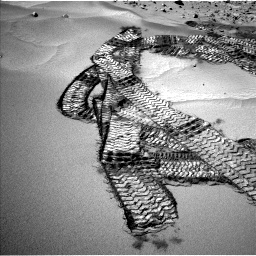 Nasa's Mars rover Curiosity acquired this image using its Left Navigation Camera on Sol 533, at drive 274, site number 26