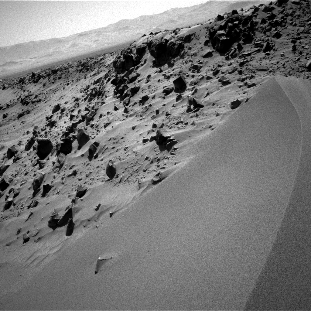 Nasa's Mars rover Curiosity acquired this image using its Left Navigation Camera on Sol 533, at drive 292, site number 26