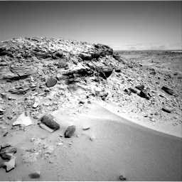 Nasa's Mars rover Curiosity acquired this image using its Right Navigation Camera on Sol 533, at drive 250, site number 26