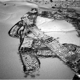Nasa's Mars rover Curiosity acquired this image using its Right Navigation Camera on Sol 533, at drive 274, site number 26