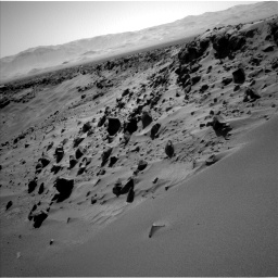 Nasa's Mars rover Curiosity acquired this image using its Left Navigation Camera on Sol 535, at drive 292, site number 26