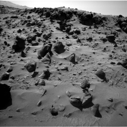 Nasa's Mars rover Curiosity acquired this image using its Left Navigation Camera on Sol 535, at drive 332, site number 26