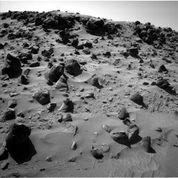 Nasa's Mars rover Curiosity acquired this image using its Left Navigation Camera on Sol 535, at drive 338, site number 26