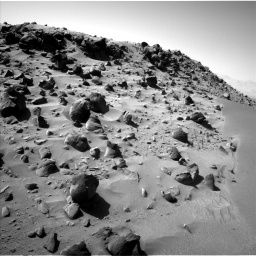 Nasa's Mars rover Curiosity acquired this image using its Left Navigation Camera on Sol 535, at drive 350, site number 26
