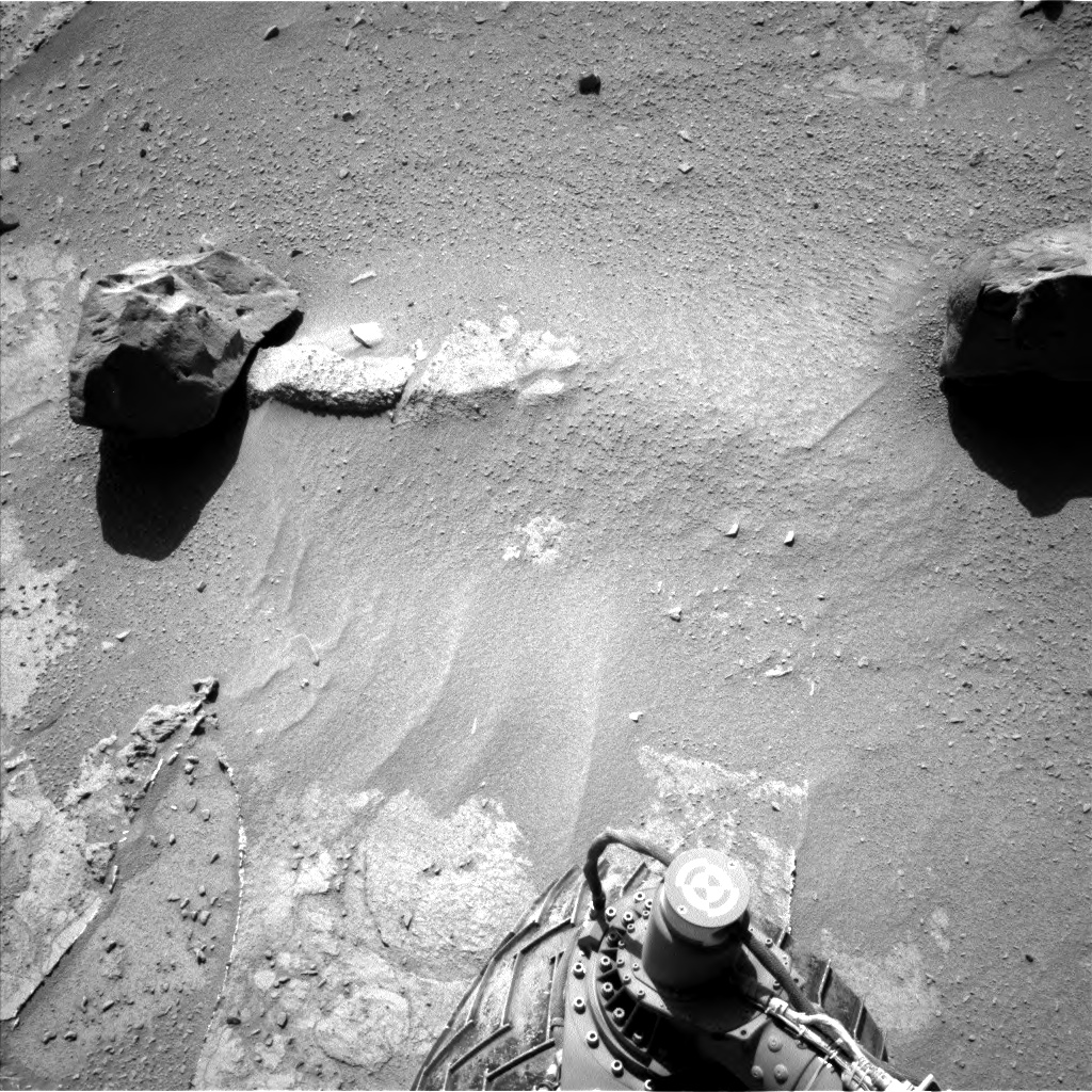 Nasa's Mars rover Curiosity acquired this image using its Left Navigation Camera on Sol 535, at drive 366, site number 26