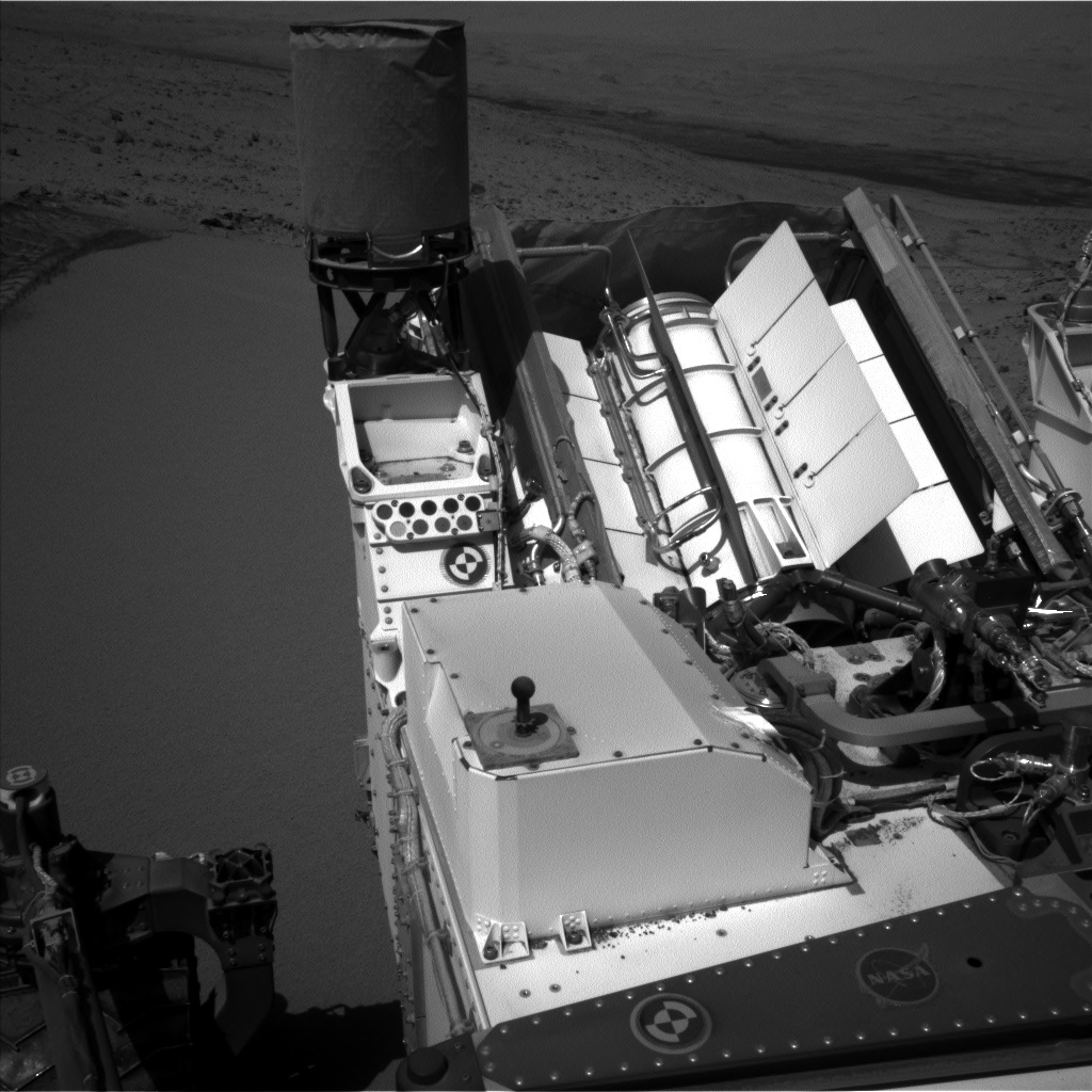 Nasa's Mars rover Curiosity acquired this image using its Left Navigation Camera on Sol 535, at drive 366, site number 26