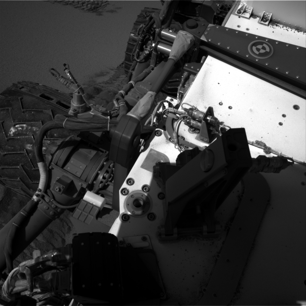 Nasa's Mars rover Curiosity acquired this image using its Right Navigation Camera on Sol 535, at drive 308, site number 26