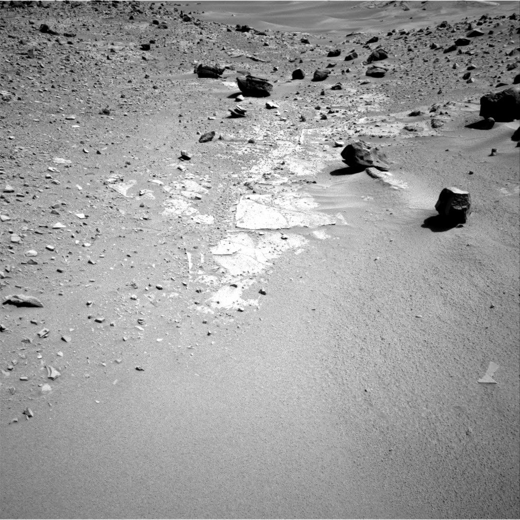 Nasa's Mars rover Curiosity acquired this image using its Right Navigation Camera on Sol 535, at drive 308, site number 26