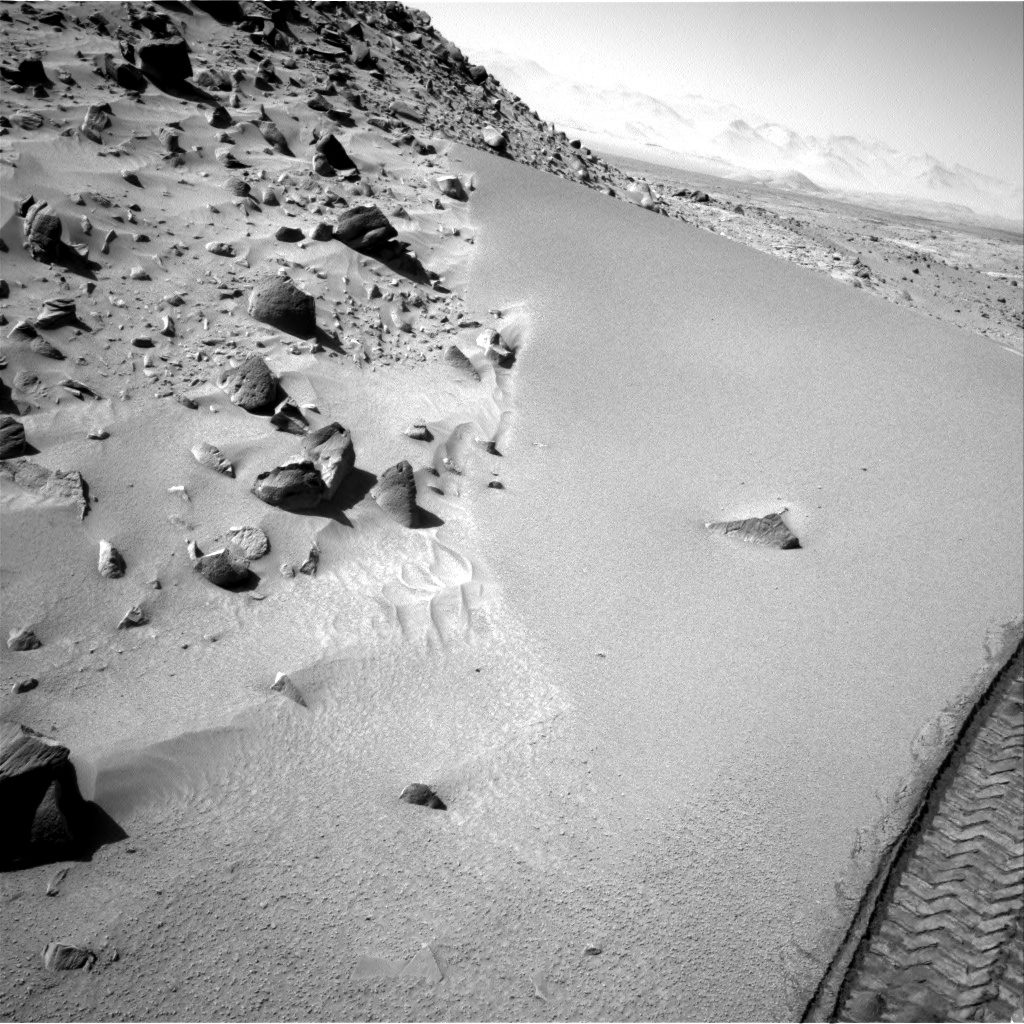 Nasa's Mars rover Curiosity acquired this image using its Right Navigation Camera on Sol 535, at drive 366, site number 26