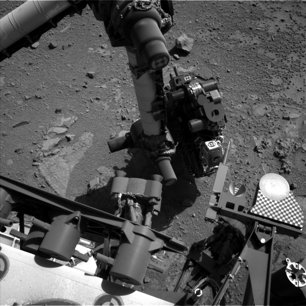 Nasa's Mars rover Curiosity acquired this image using its Left Navigation Camera on Sol 537, at drive 366, site number 26