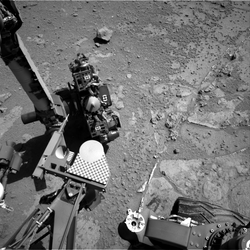 Nasa's Mars rover Curiosity acquired this image using its Right Navigation Camera on Sol 537, at drive 366, site number 26